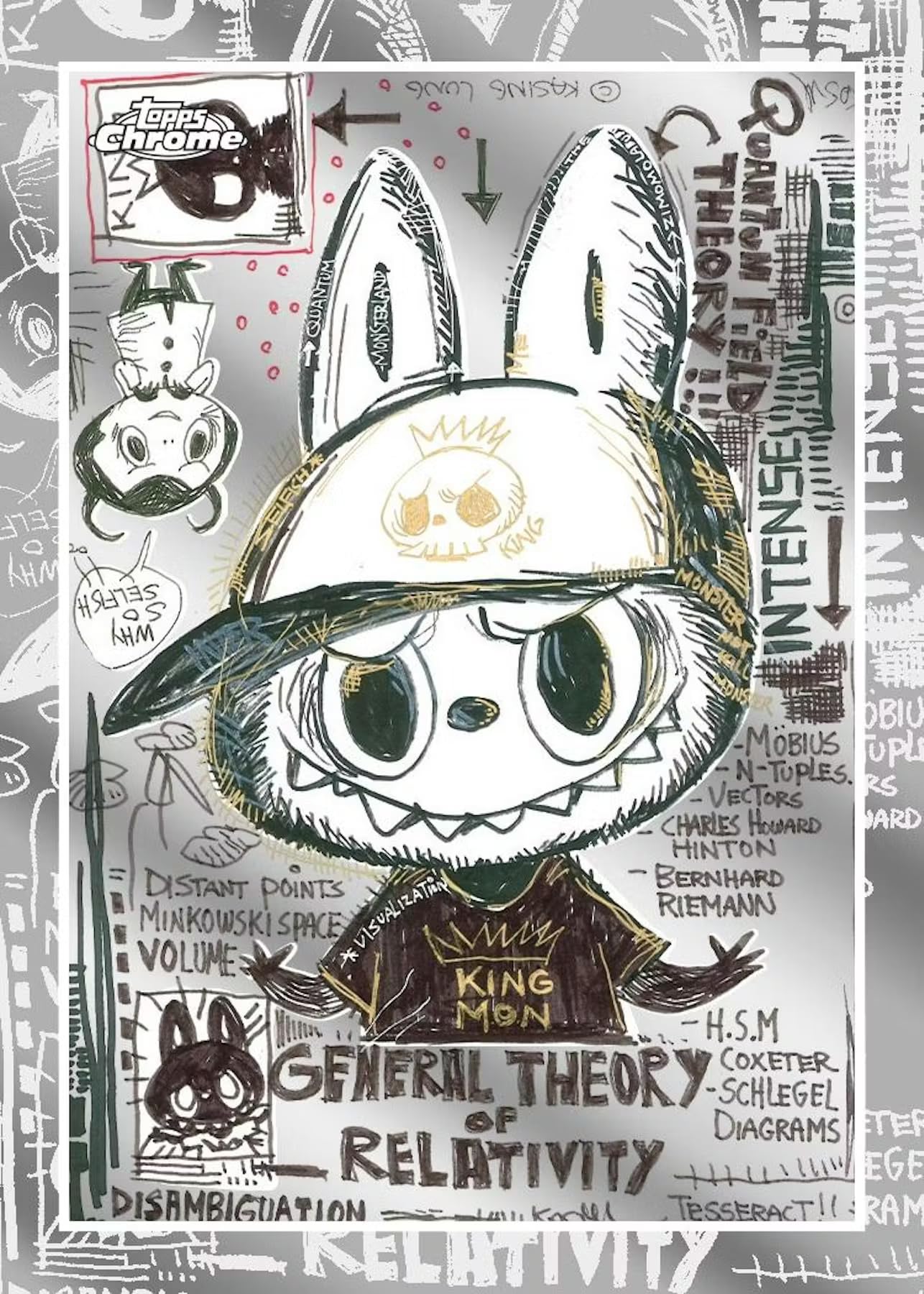 Amazon.co.jp: Topps 2025 Chrome Labubu The Monsters 10th